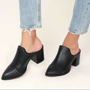 report tisha mule bootie